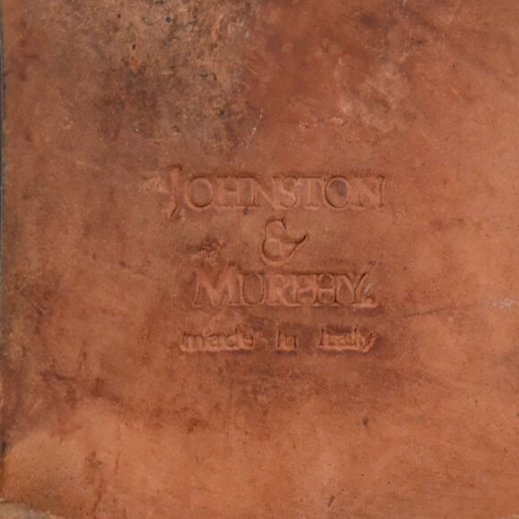 Johnston and Murphy Brown Tassel Kiltie Loafer Mens 10N Brown Handcrafted #8134 - Picture 7 of 8